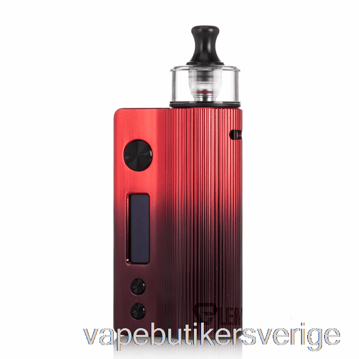 Vape Sverige Vandy Vape Nox 60w Pod Kit Magma Röd Svart
